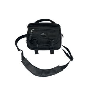 Samsonite Small Black Camera Bag w Dividers 4h x 7w x 3d" Digital Travel Storage